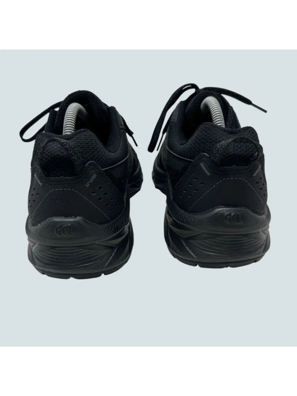 ASICS Gel Venture 9 Extra Wide 4E Men’s Size 9 Triple Black Trail Running Shoes